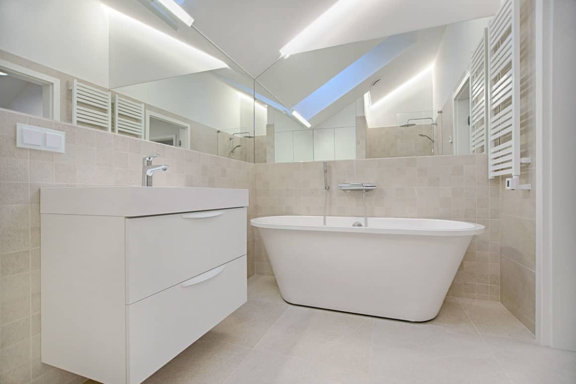 Bathroom flooring