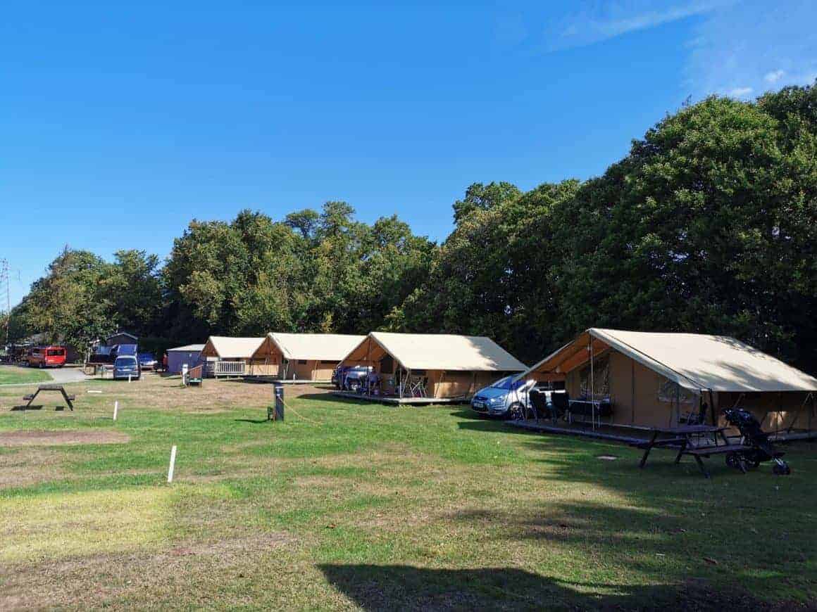 Canterbury Camping and Caravanning Club Site