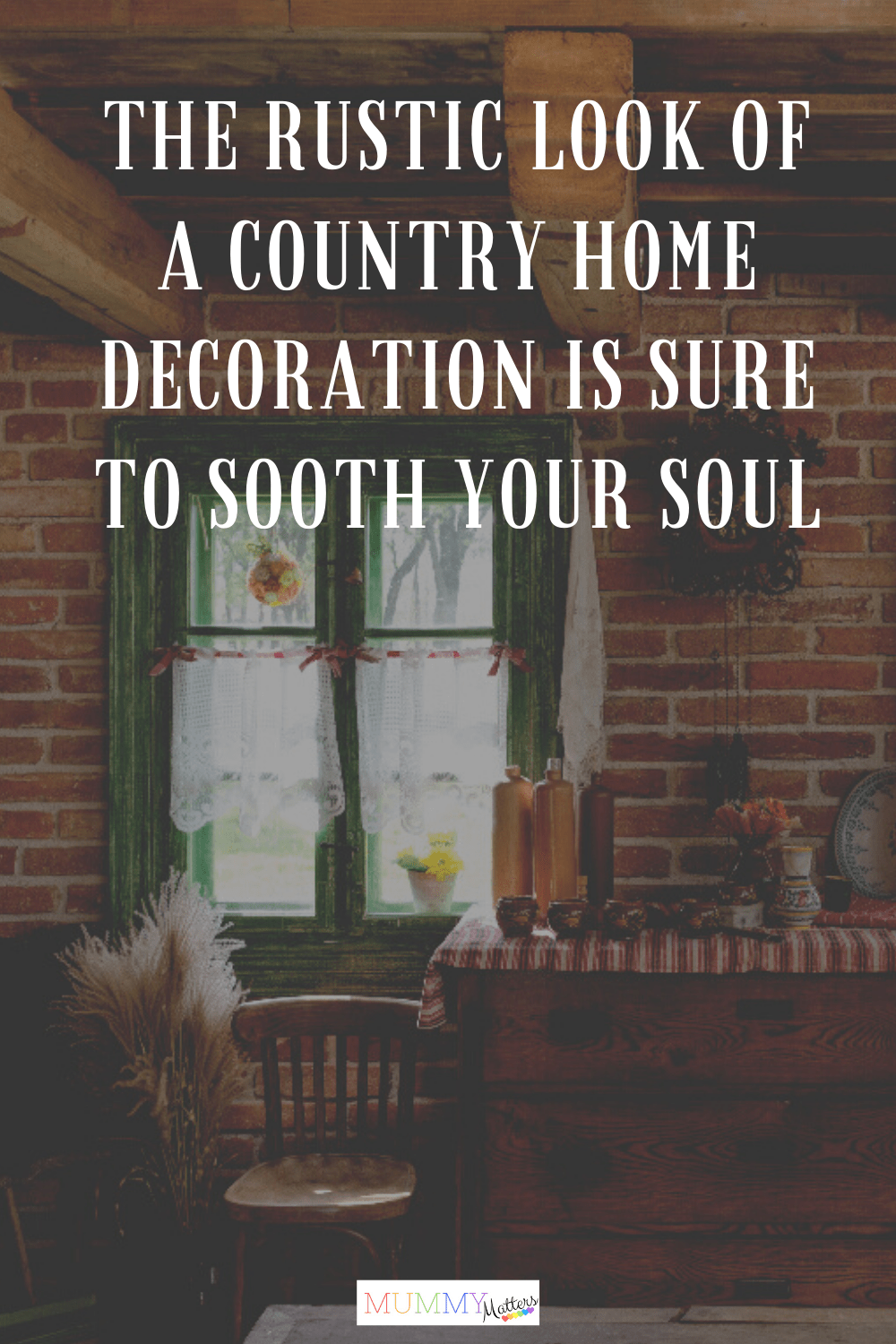 Since the country home decoration style depicts nature and simplicity, some personalities might not like it too much in comparison to the modern bubbly designs.