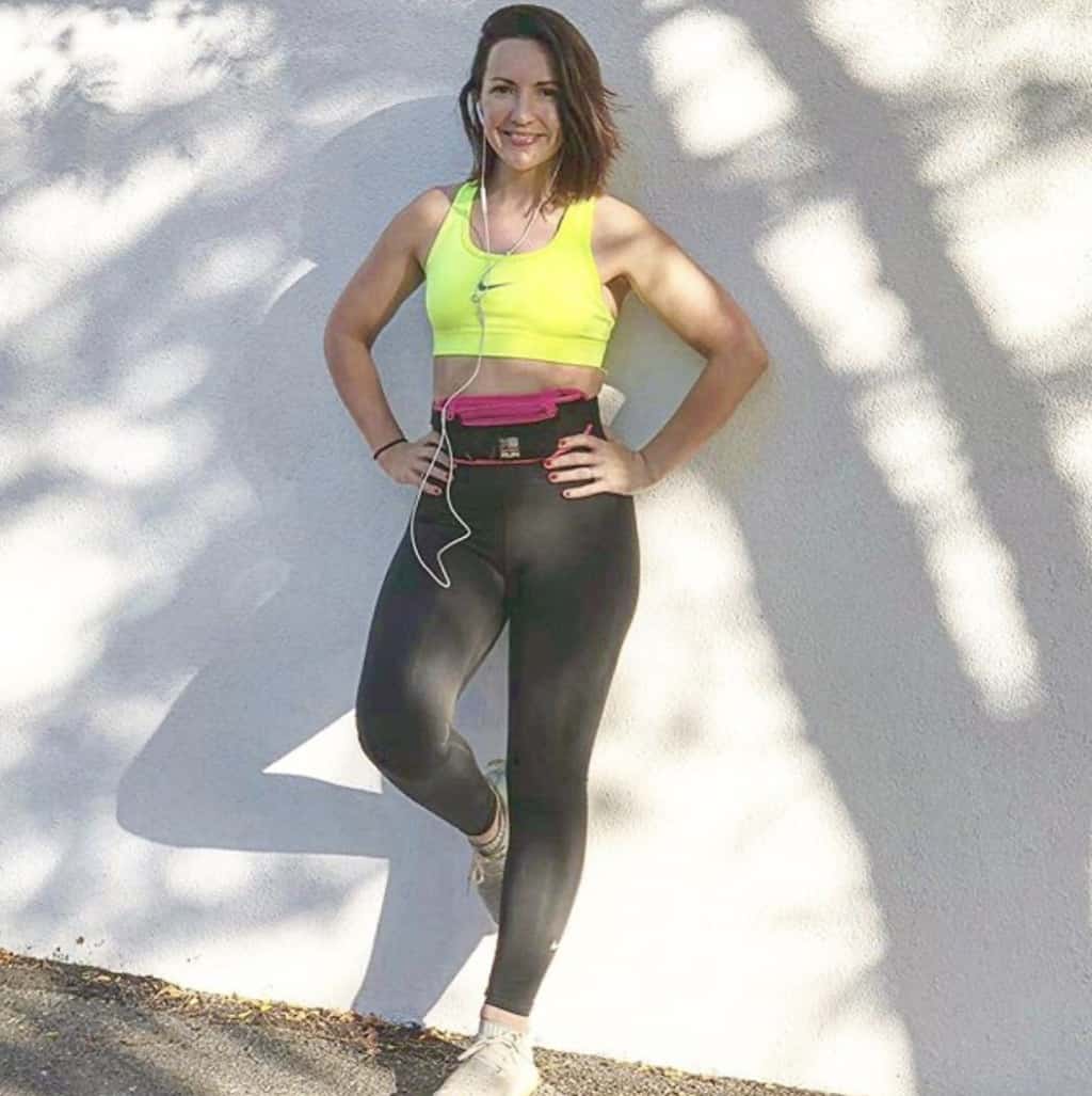 Working out in the heat