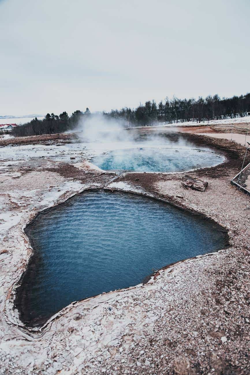 Icelandic hot spring Icelandic hot spring