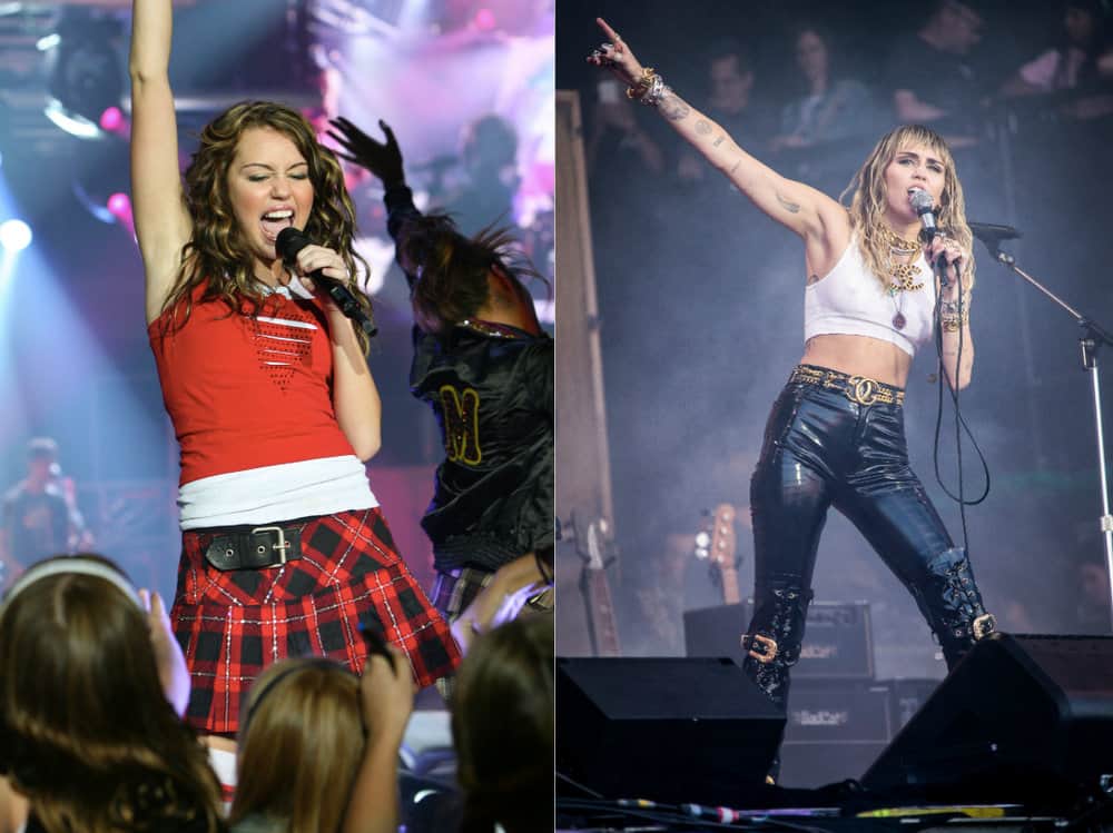 Disney Channel stars then and now