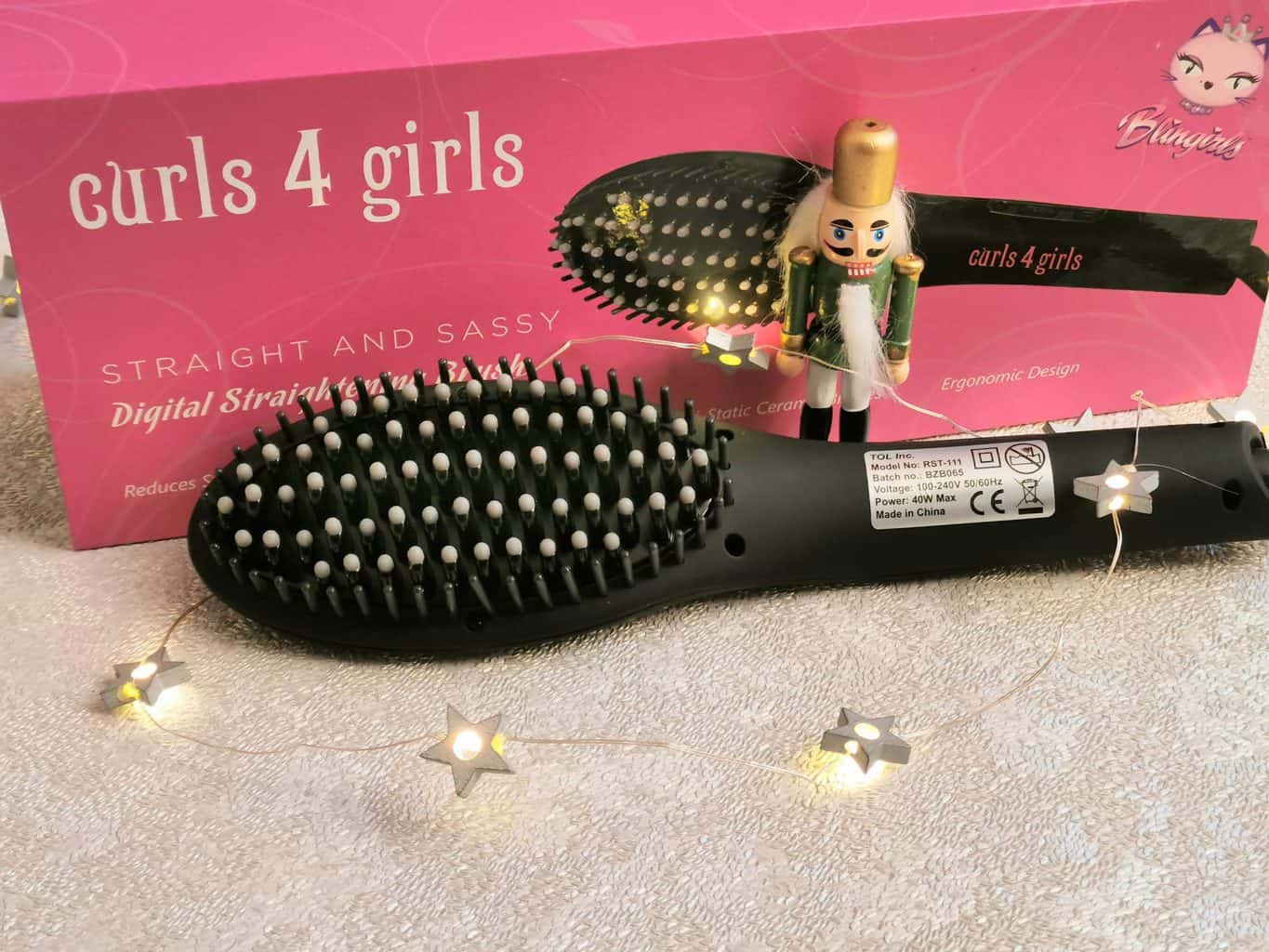 Curls 4 Girls Digital Straightening Brush Curls 4 Girls Digital Straightening Brush