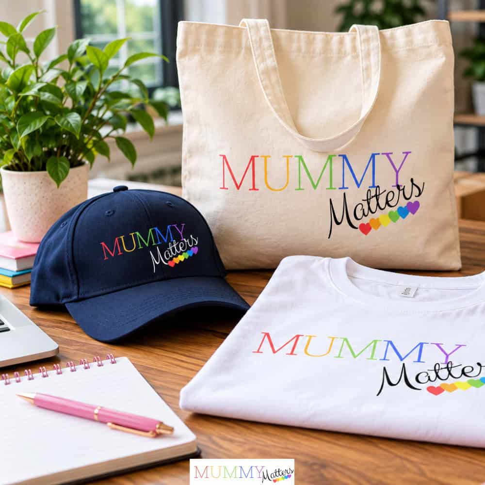 Mummy Matters custom merchandise