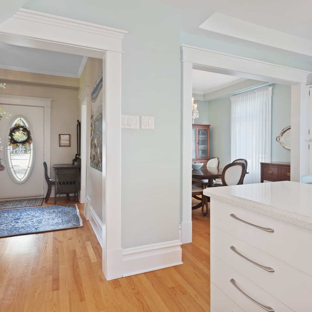 Real wood flooring