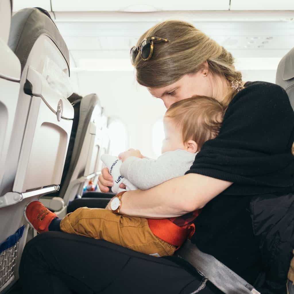 flying with toddlers