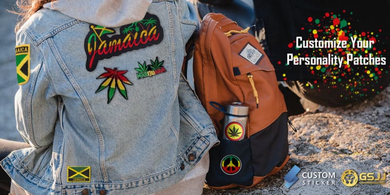 Custom patches from GS-JJ Jamaica patches