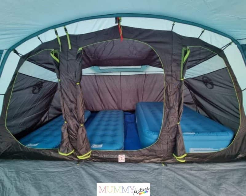 Coleman Aspen 6L Sleeping Area