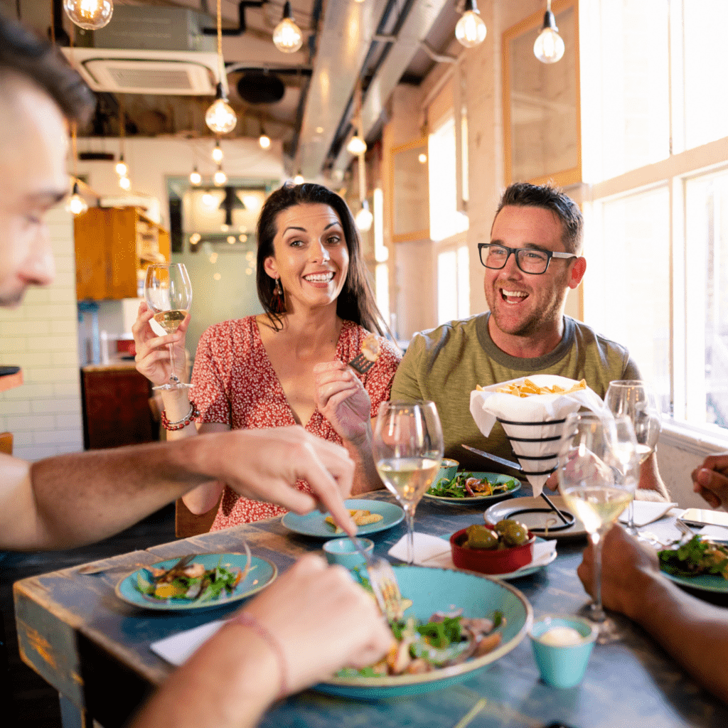 Dining out with Tastecard