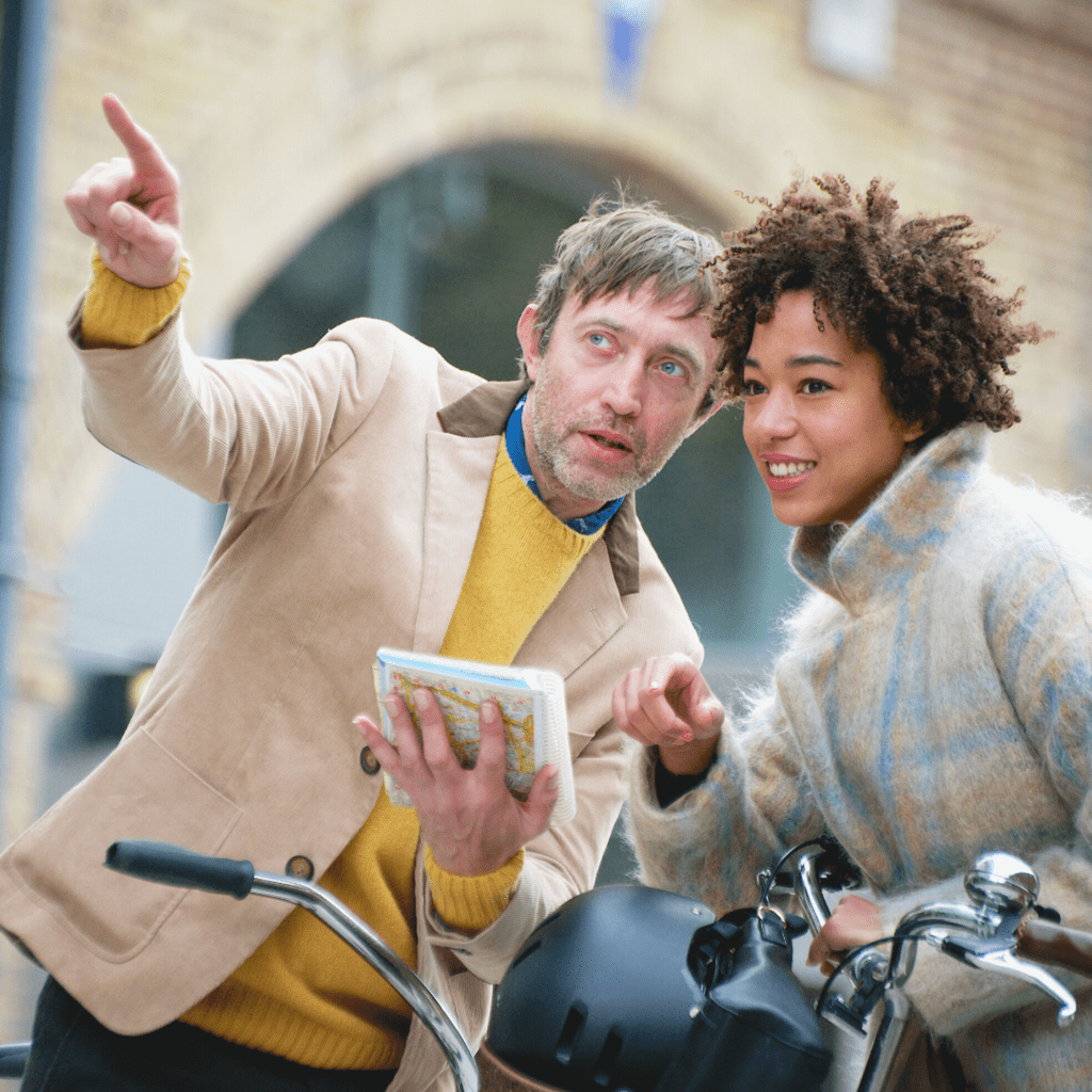 find your way around in a new city