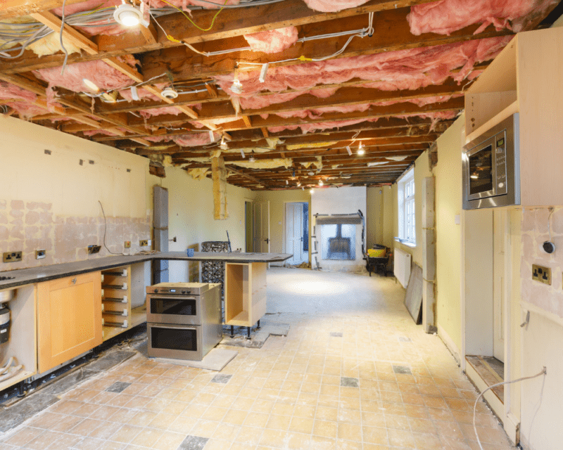 ground floor flat refurbishment