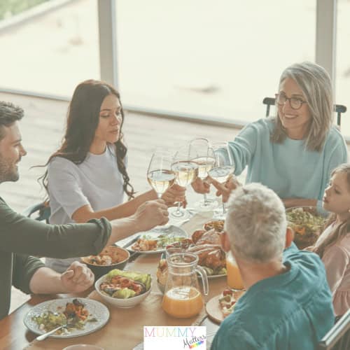 taking your family out for lunch