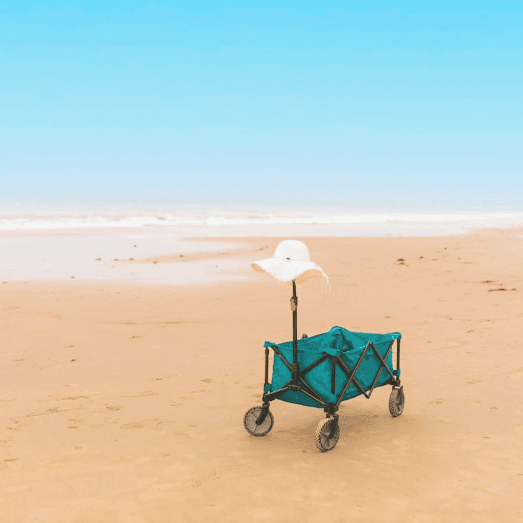 Going to the beach