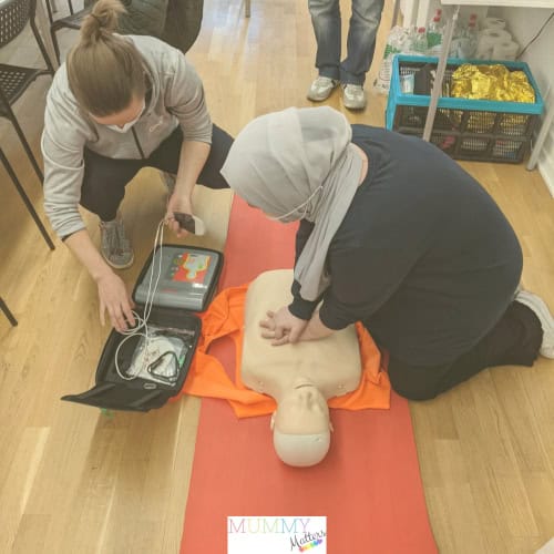 first aid training