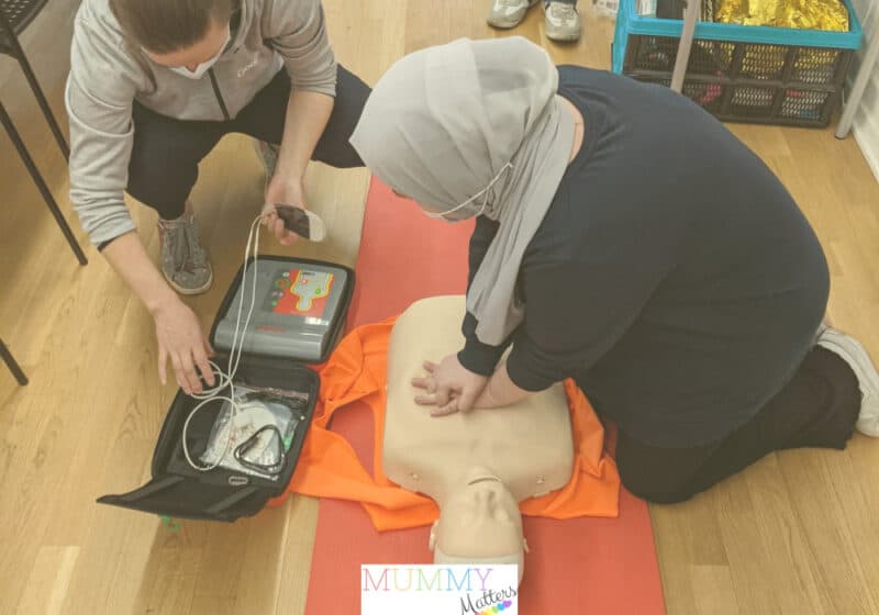 first aid training