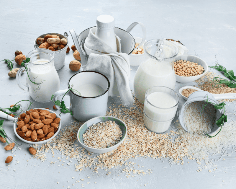 Frothy plant-based milk