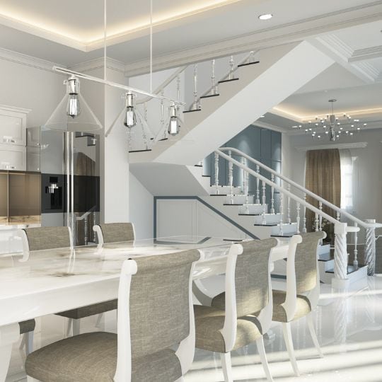white house interior