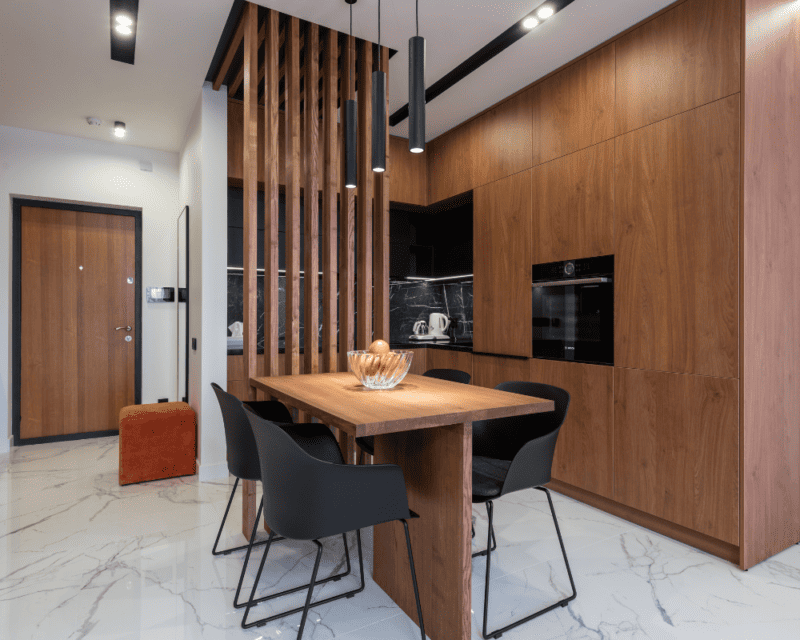 Contemporary home flooring