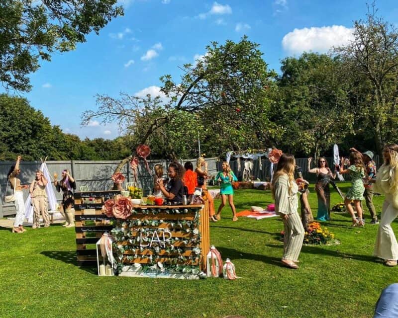 Garden soiree