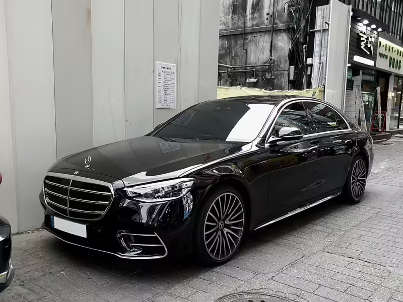 Mercedes s class w223 black 1