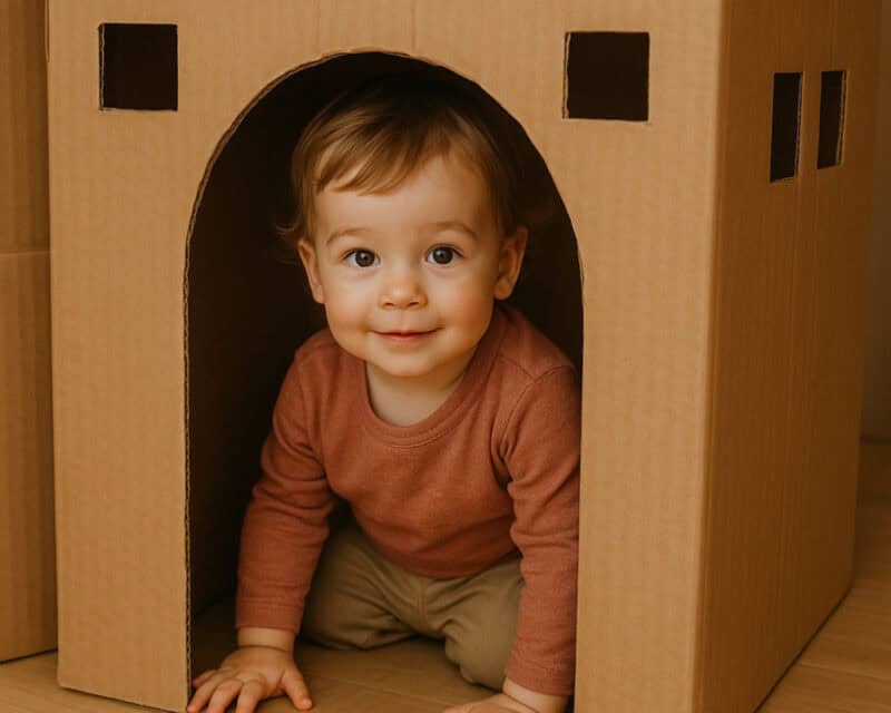 cardboard fort