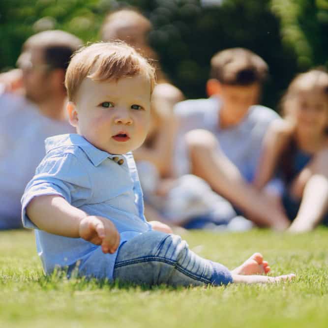The development stages in children