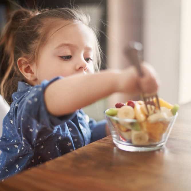 Kids bedtime food and sleep