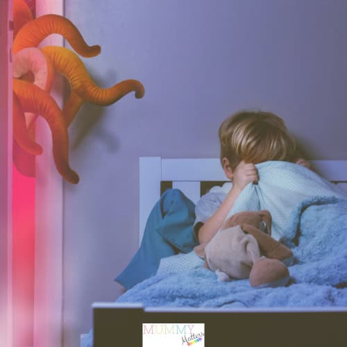 How to help child anxious at bedtime