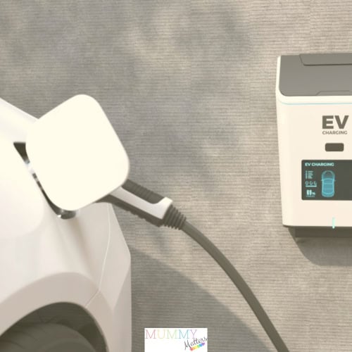 Electric car charger installation