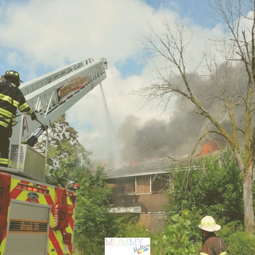 after a house fire