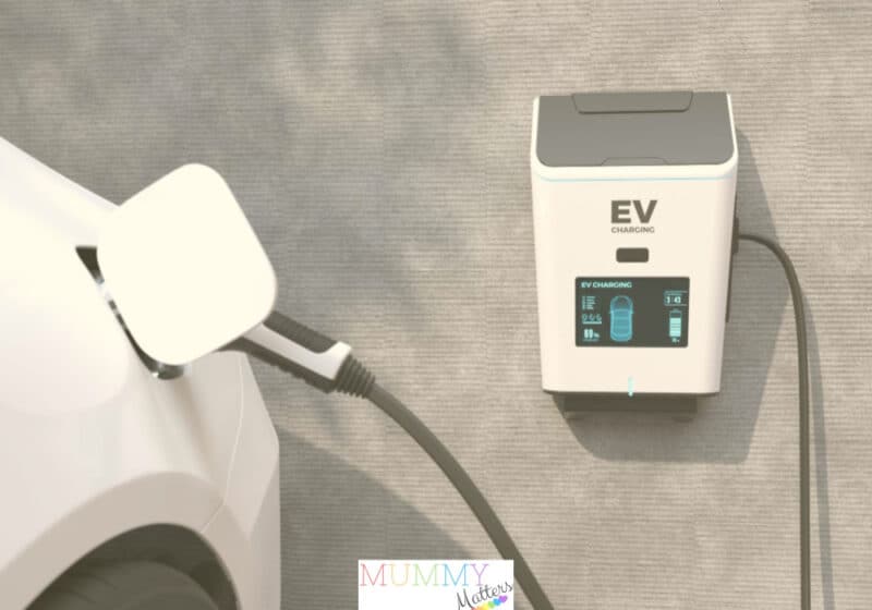 Electric car charger installation