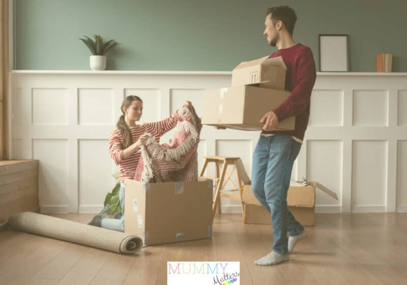 move into a new home