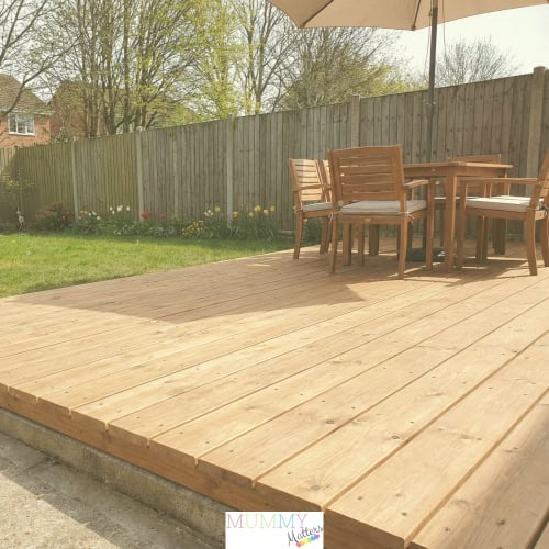 Fix timber decking to concrete