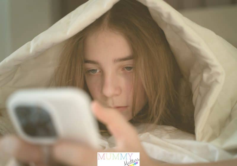 Screen time and sleep