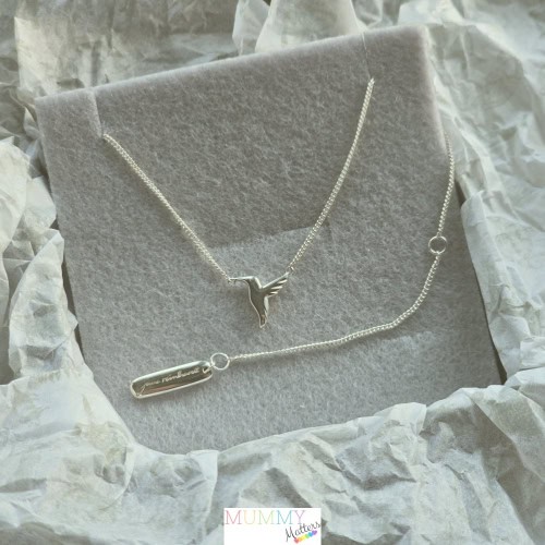 Hummingbird necklace