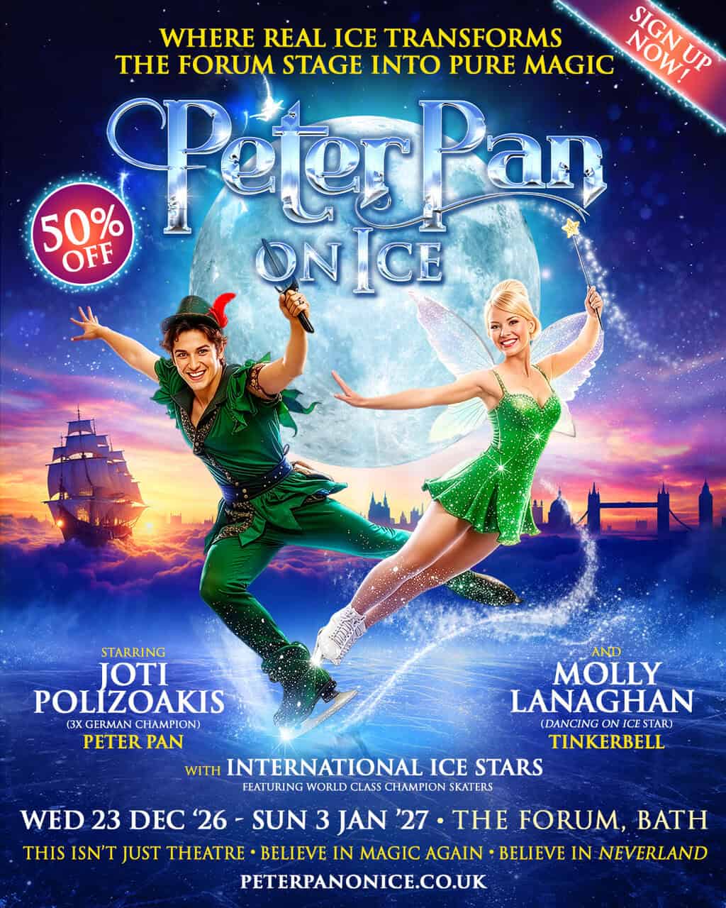 Peter Pan on Ice 50% Off