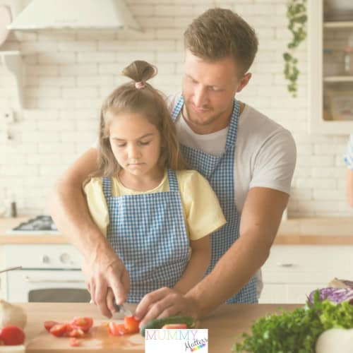 Cooking skills by age