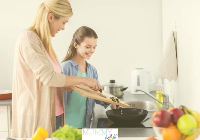 Teaching children to cook