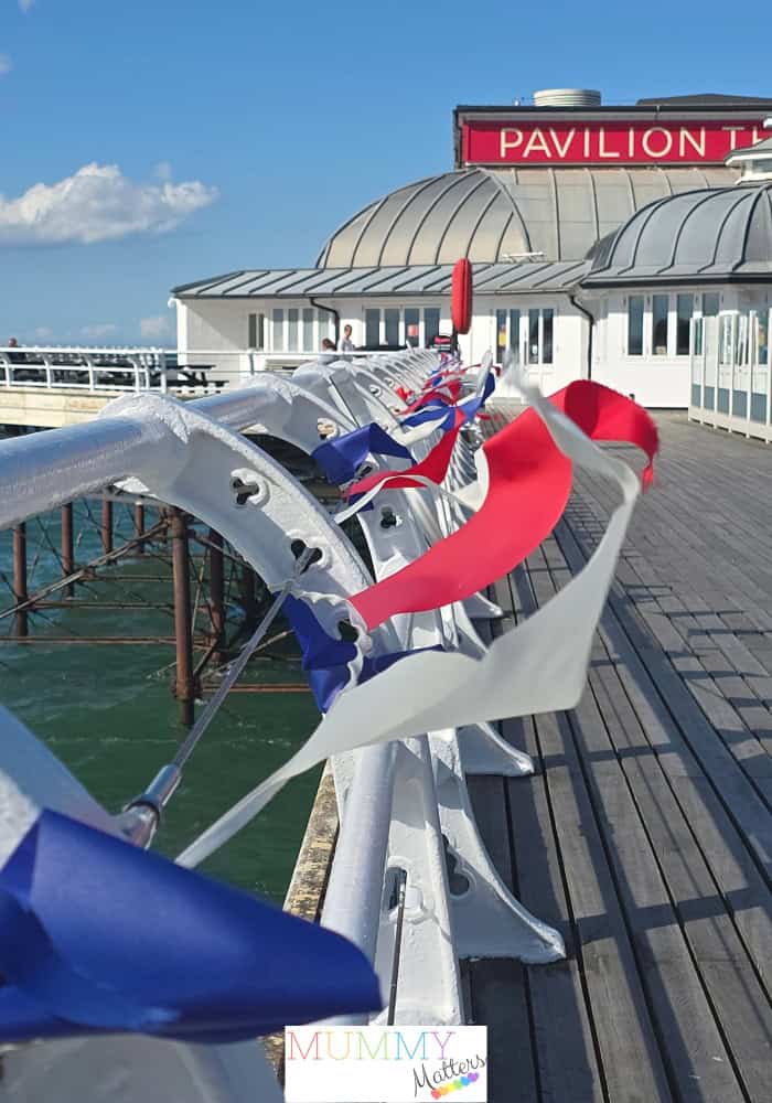 Cromer Pier in the Wind