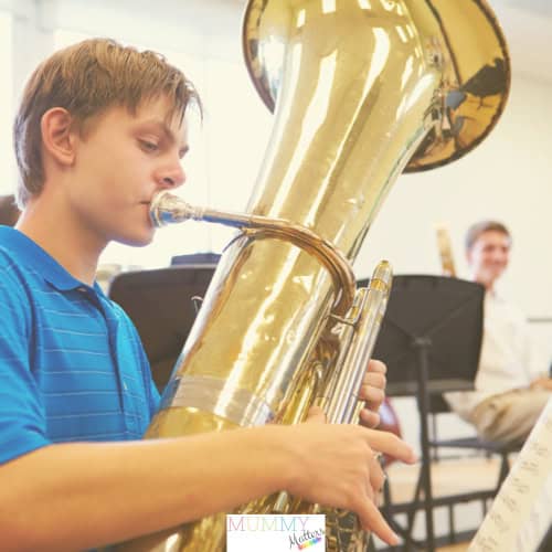 What makes tubas a powerful choice