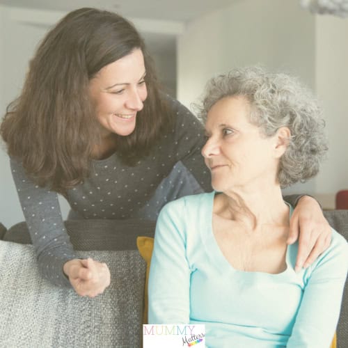 Caring for an aging parent