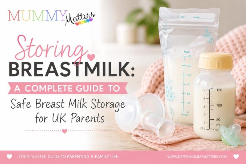 Storing breastmilk