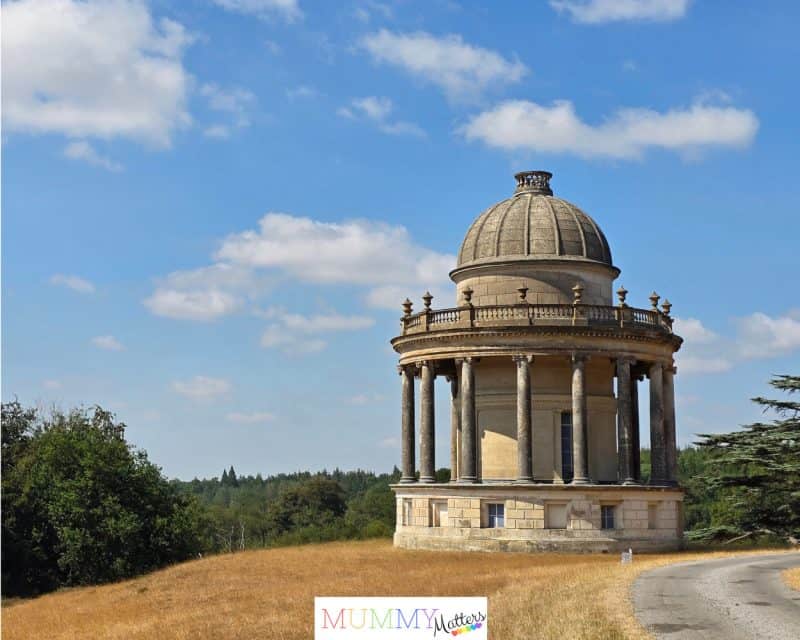 The Temple of Diana at Highclere Castle