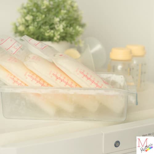 Storing breastmilk