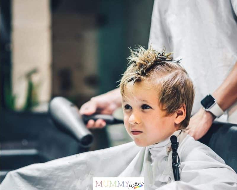 Back to school haircut