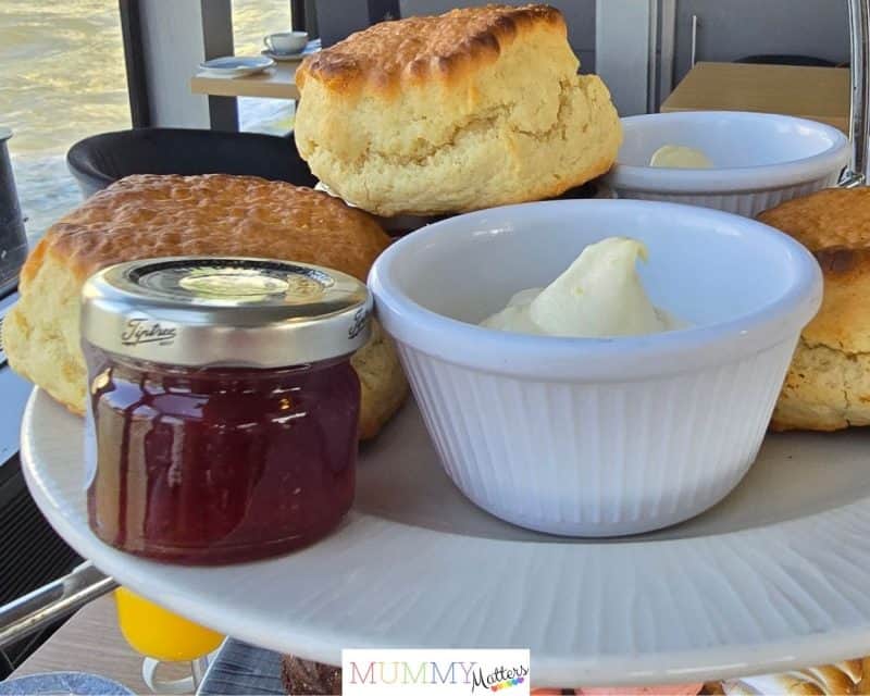 City Cruises Afternoon Tea Scones
