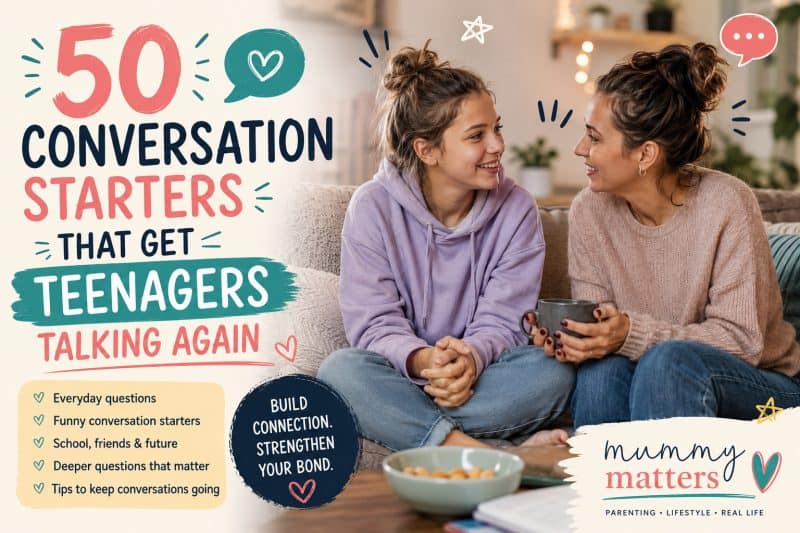 Conversation Starters that get Teenagers Talking Again