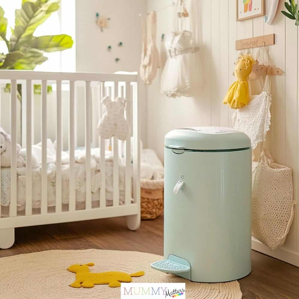 Keep diaper pail from smelling