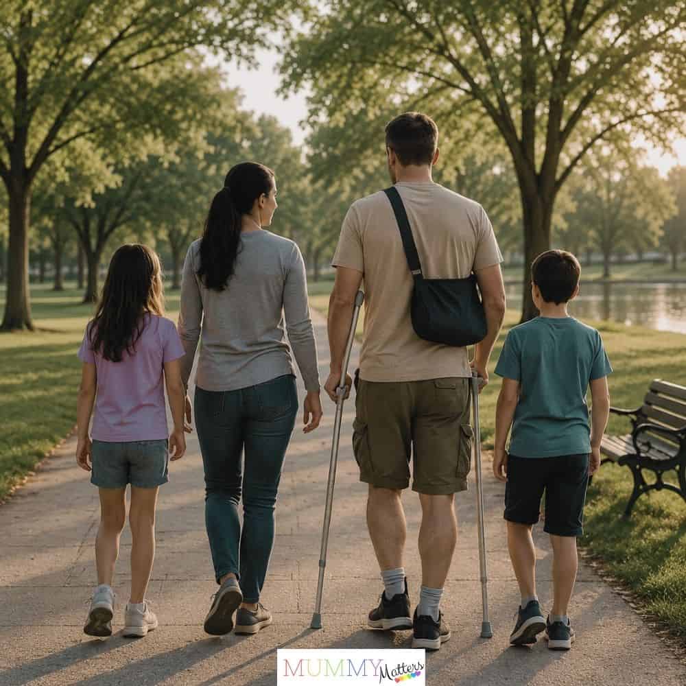 Parent's personal injury claim