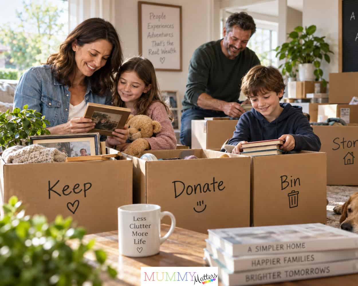 A Family's Guide to Less Clutter